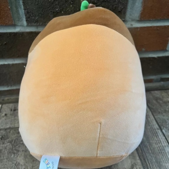 NEW Squishmallows Orin Chocolate Dipped Orange Heart-Patterned Plush Toy - Picture 12 of 12